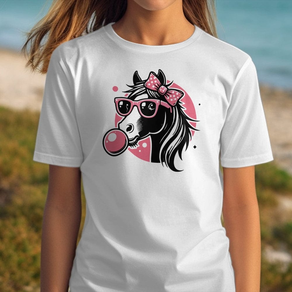 Youth Shirts Bubble Gum Horse Shirt