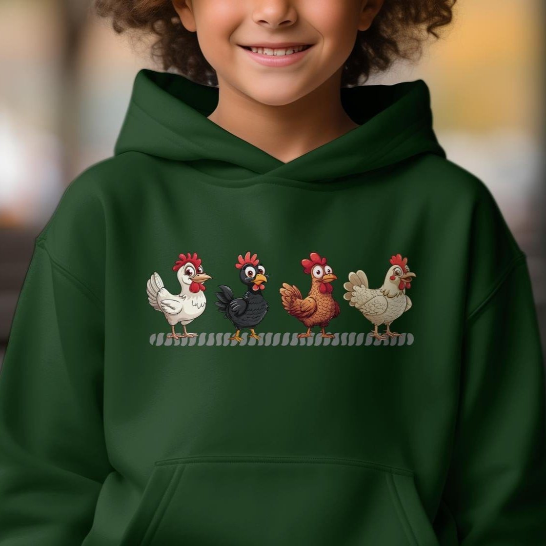 Youth Shirts Funny Chicken - Youth Shirt