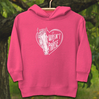 Youth Shirts Hooded Sweatshirt Toddler / 2T / Vintage Hot Pink It Wasn't a Phase - Youth Shirt