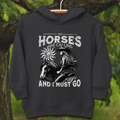 Youth Shirts Hooded Sweatshirt Toddler / 2T / Vintage Smoke My Horses are Calling - Youth Shirt