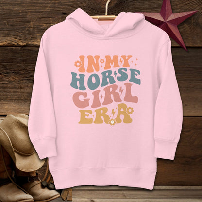 Youth Shirts Hooded Sweatshirt Toddler / Pink / 2T In My Horse Girl Era Shirt