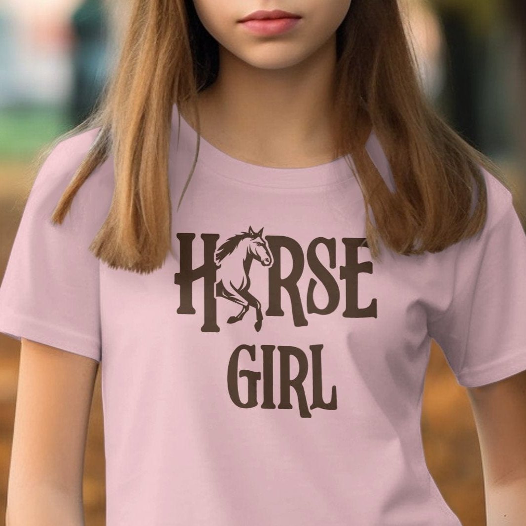 Youth Shirts Horse Girl - Youth Shirt