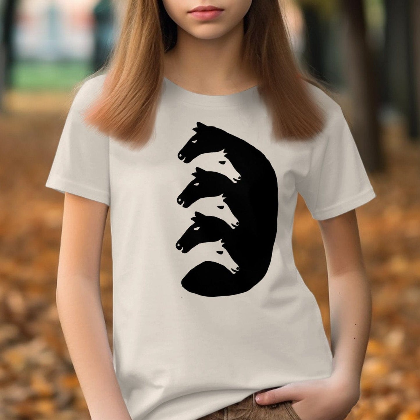 Youth Shirts Interlocking Horse Heads - Youth Shirt