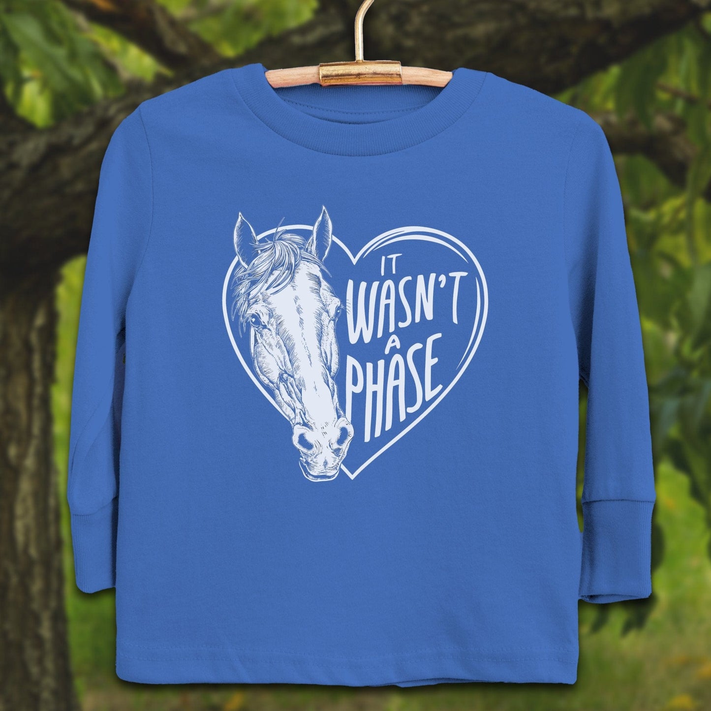 Youth Shirts Long Sleeve Toddler / 2T / Royal It Wasn't a Phase - Youth Shirt