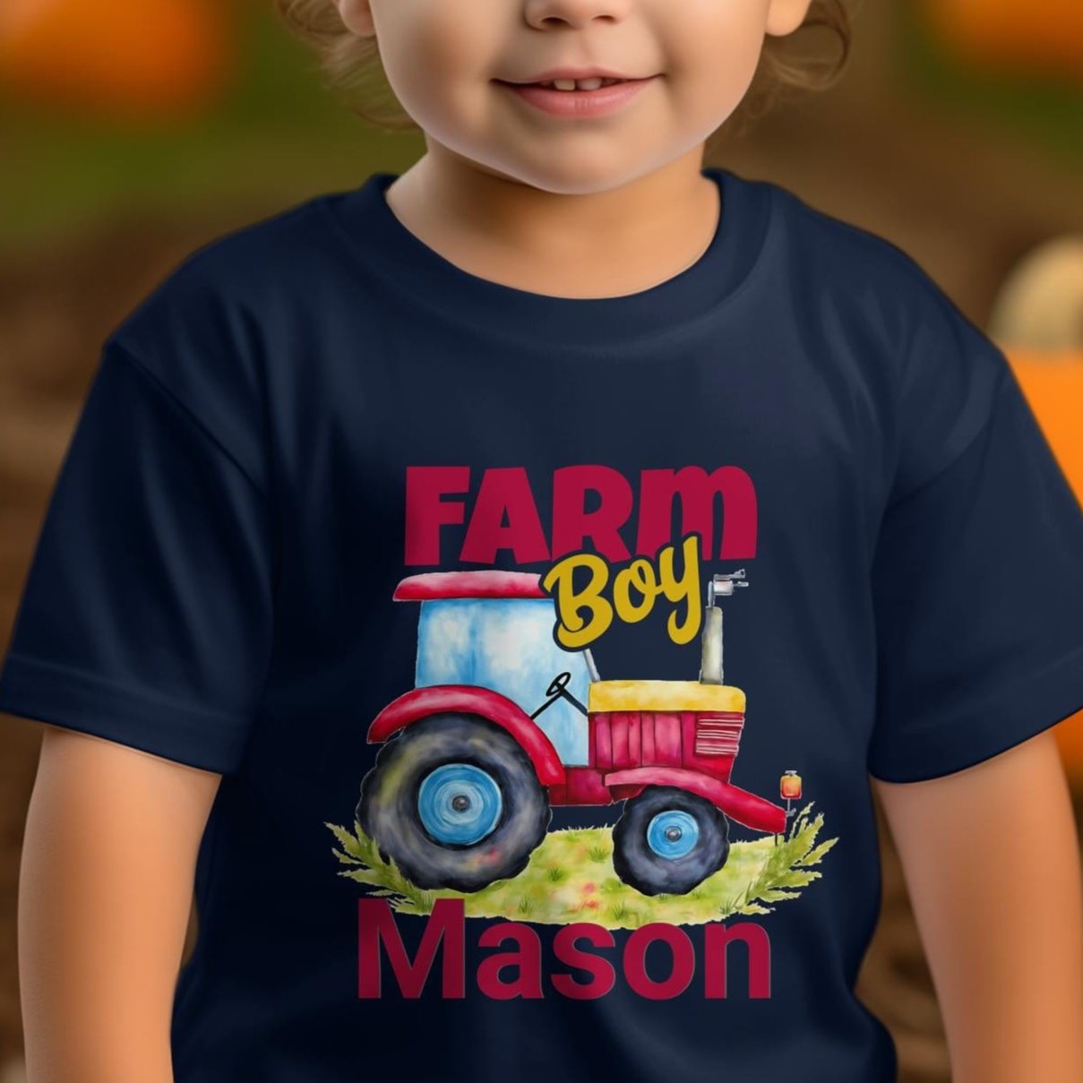 Youth Shirts Personalized Farm Boy - Youth Shirt