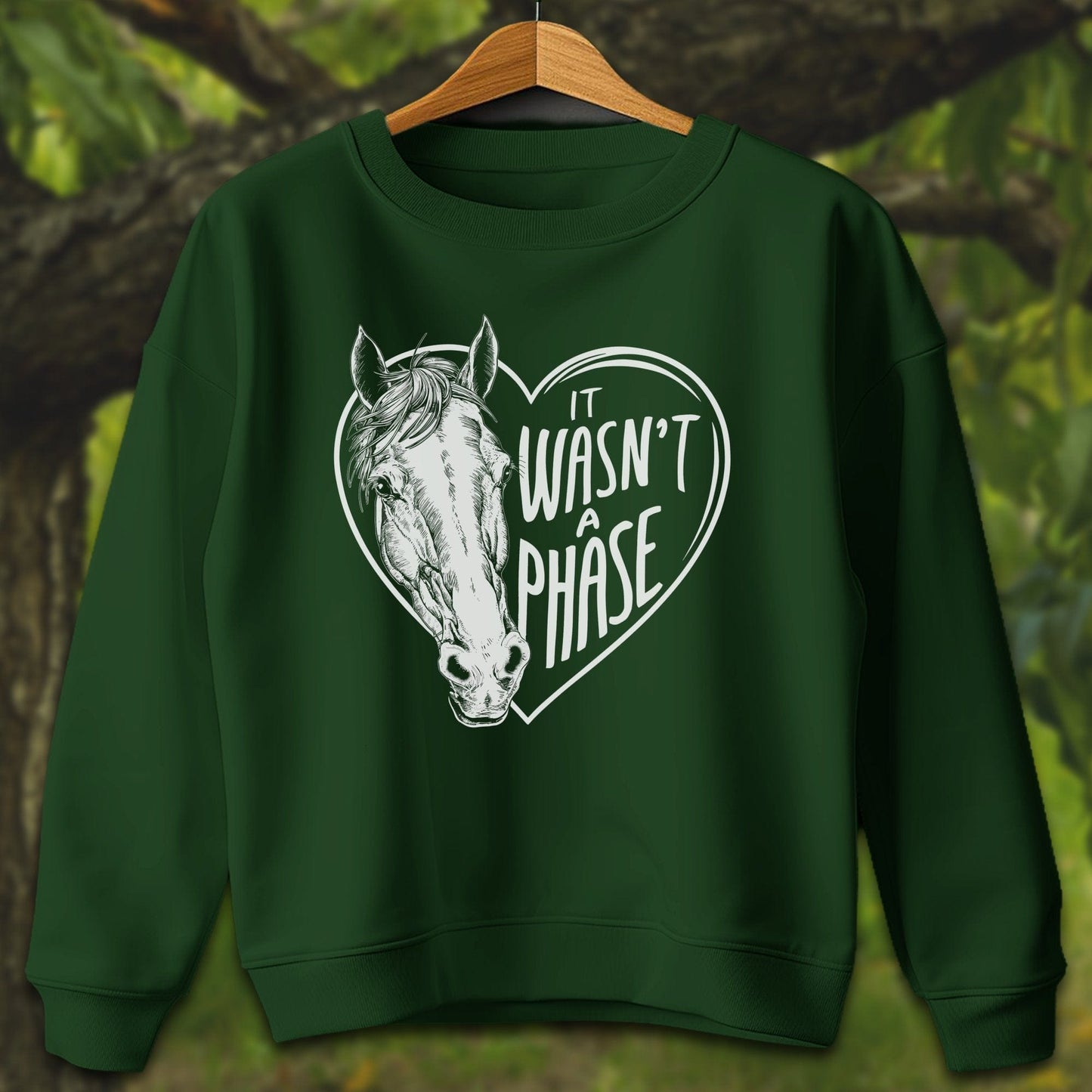 Youth Shirts Sweatshirt Youth / XS / Forest Green It Wasn't a Phase - Youth Shirt