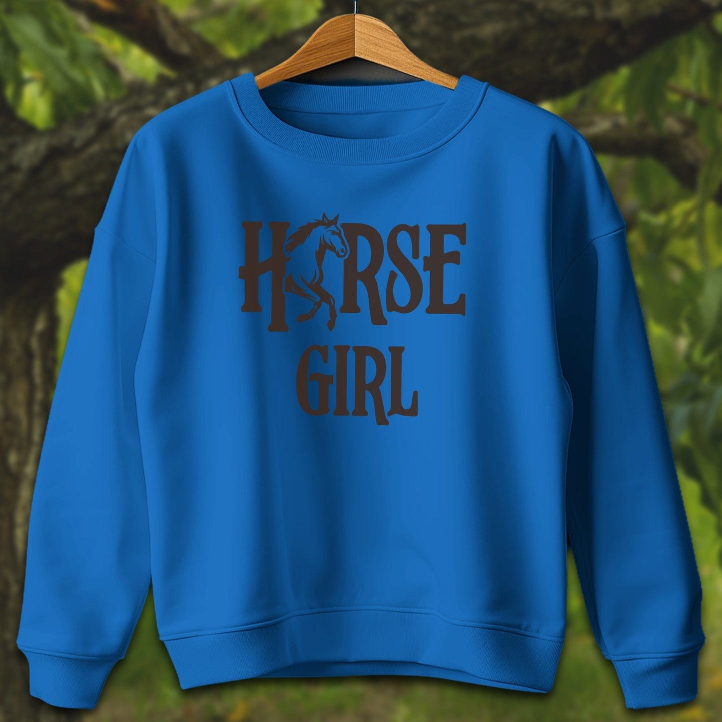 Youth Shirts Sweatshirt Youth / XS / Royal Horse Girl - Youth Shirt