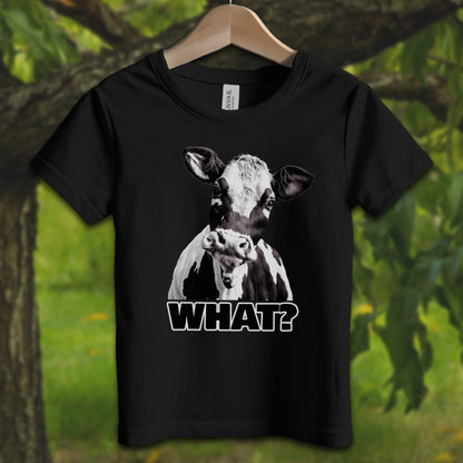 Youth Shirts T-Shirt Toddler / 2T / Black Cow - Youth Shirt