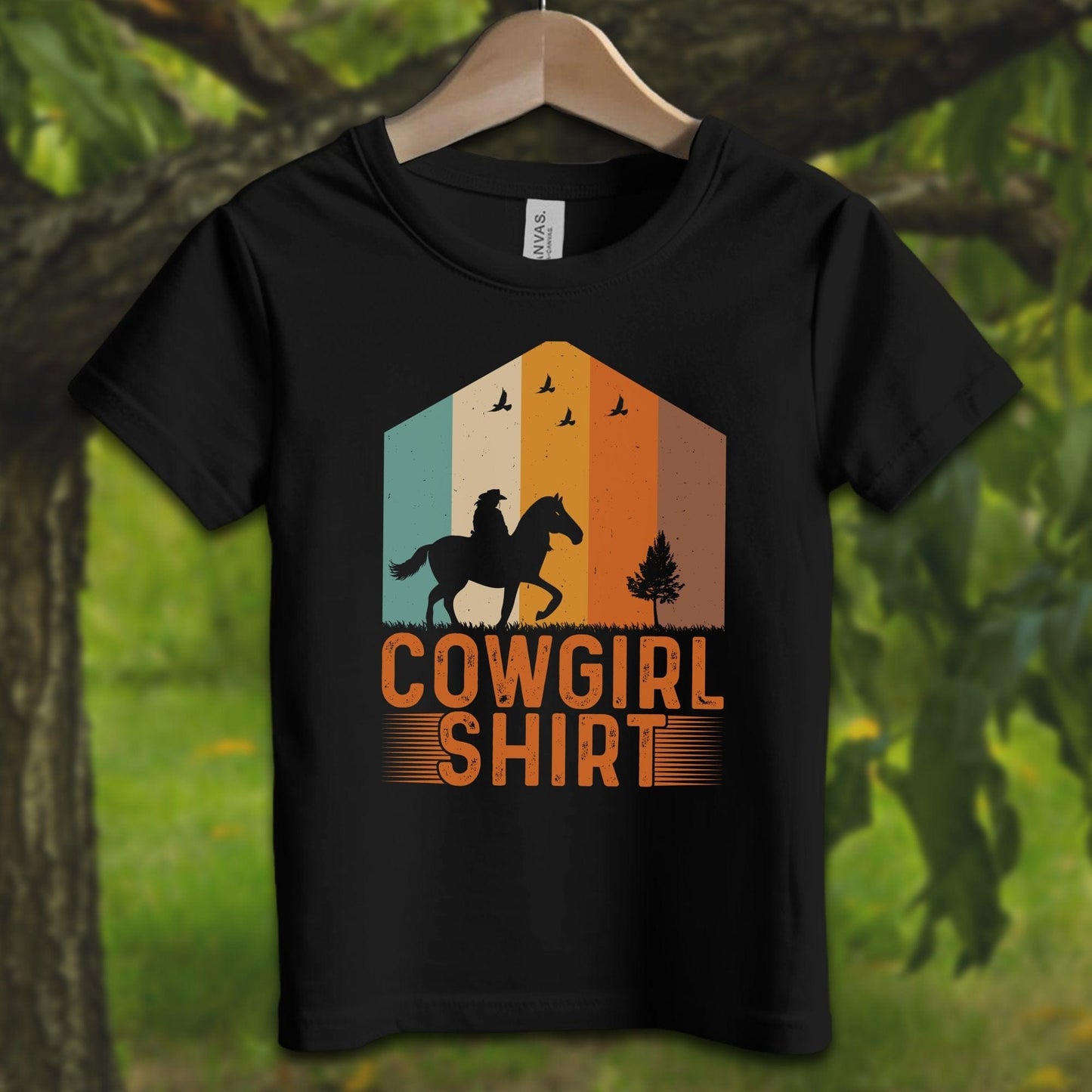 Youth Shirts T-Shirt Toddler / 2T / Black Cowgirl - Youth Shirt