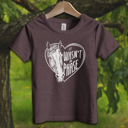 Youth Shirts T-Shirt Toddler / 2T / Heather Maroon It Wasn't a Phase - Youth Shirt