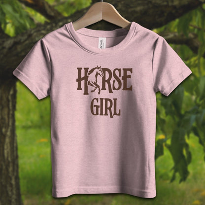 Youth Shirts T-Shirt Toddler / 2T / Pink Horse Girl - Youth Shirt