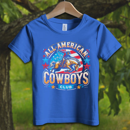 Youth Shirts T-Shirt Toddler / 2T / True Royal All American Cowboys Club - Youth Shirt