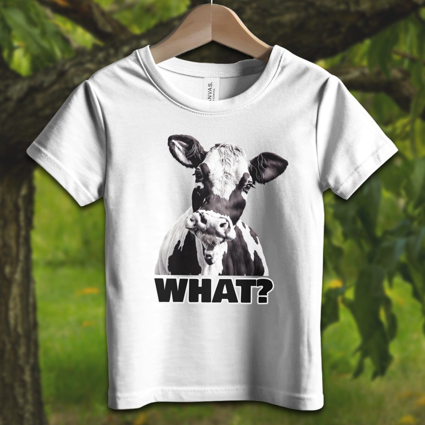 Youth Shirts T-Shirt Toddler / 2T / White Cow - Youth Shirt