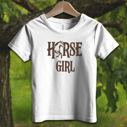 Youth Shirts T-Shirt Toddler / 2T / White Horse Girl - Youth Shirt