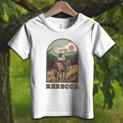 Youth Shirts T-Shirt Toddler / 2T / White Personalized Horseback Adventure - Youth Shirt