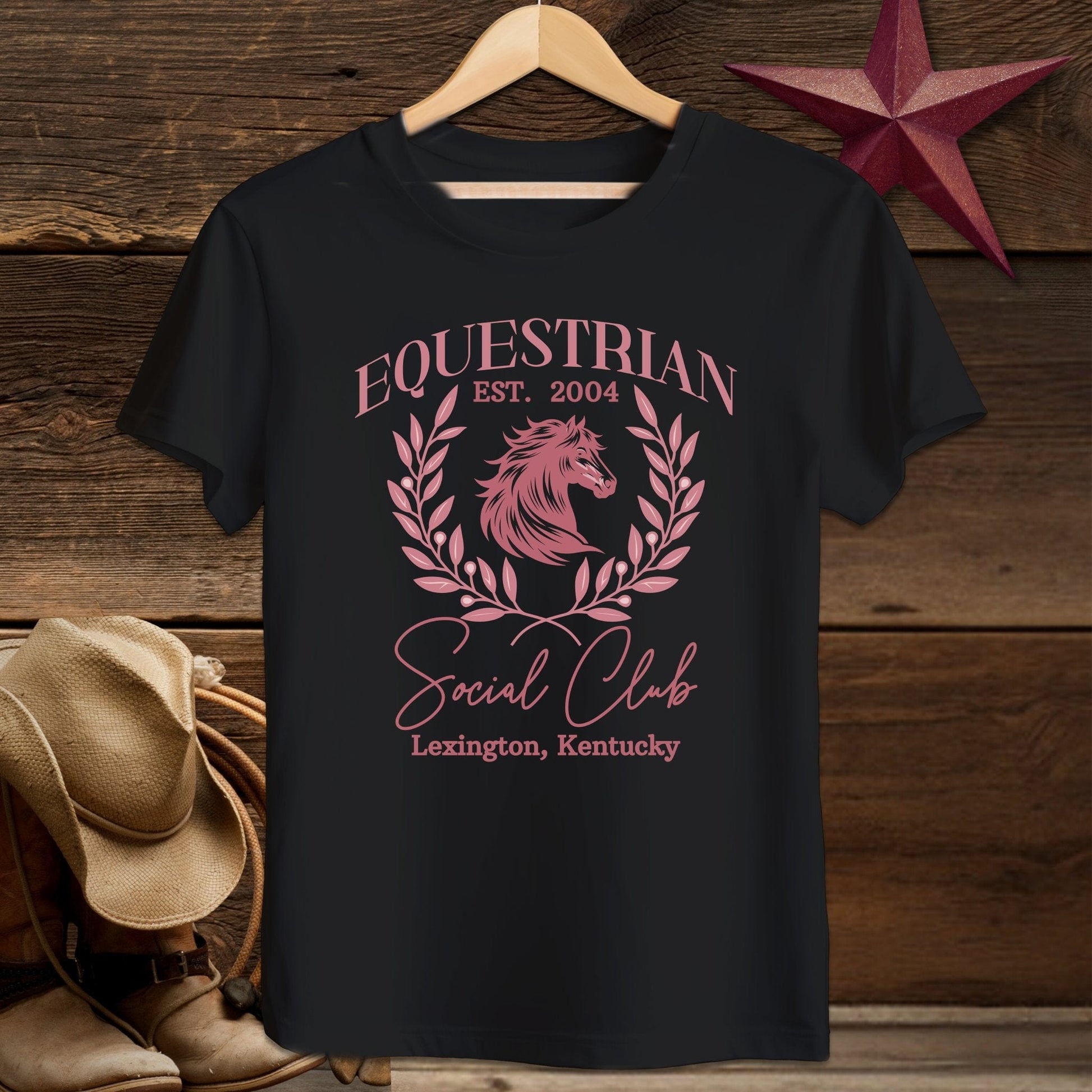 Youth Shirts T-Shirt Youth / Black / S Equestrian Social Club - Youth Shirt