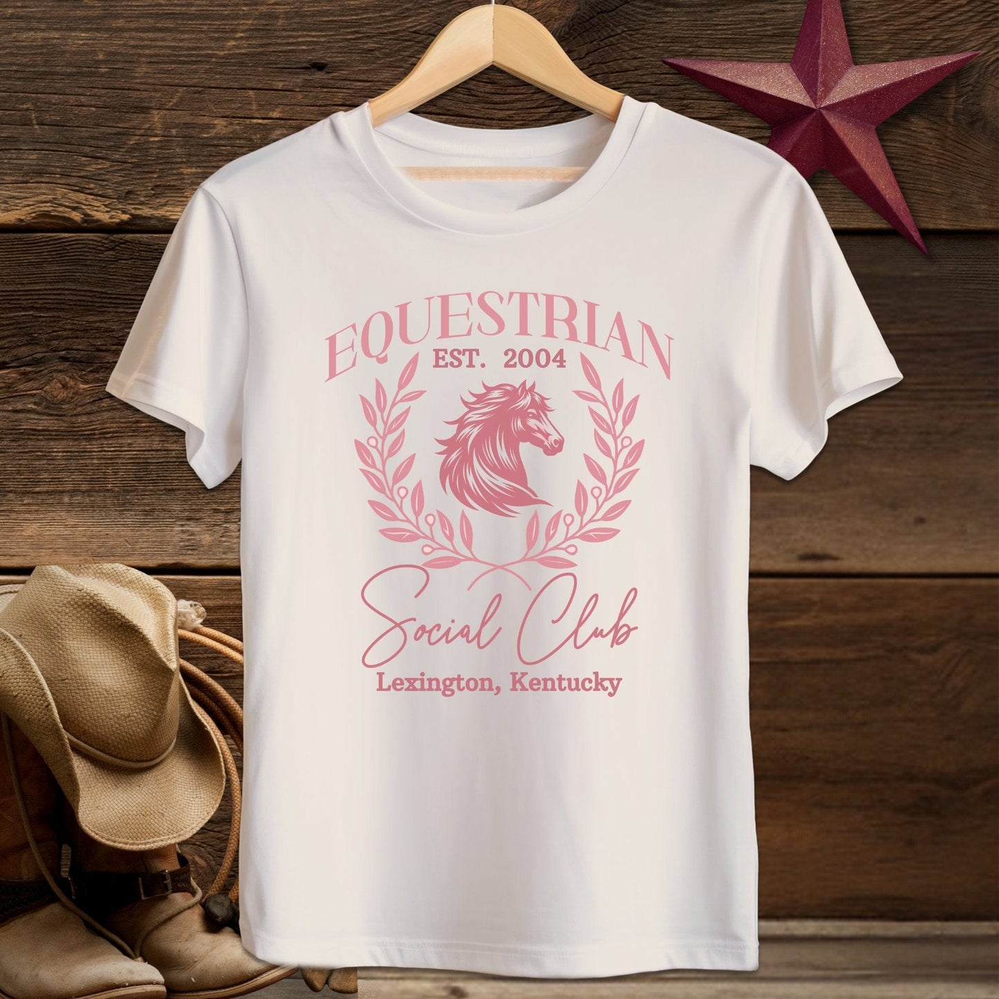 Youth Shirts T-Shirt Youth / Natural / S Equestrian Social Club - Youth Shirt