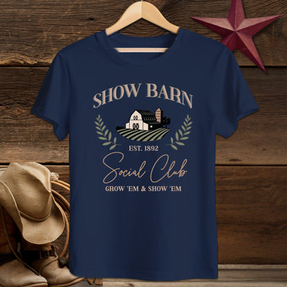 Youth Shirts T-Shirt Youth / Navy / S Show Barn Social Club - Youth Shirt