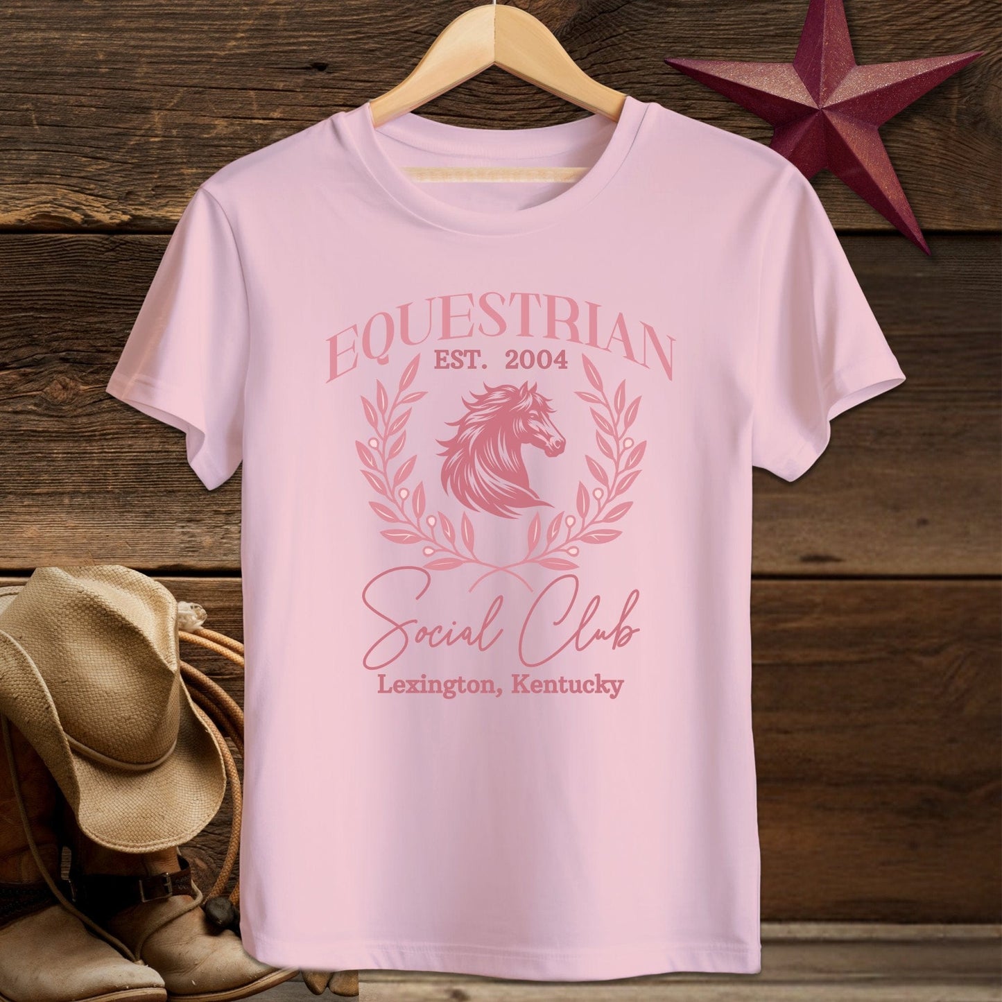 Youth Shirts T-Shirt Youth / Pink / S Equestrian Social Club - Youth Shirt