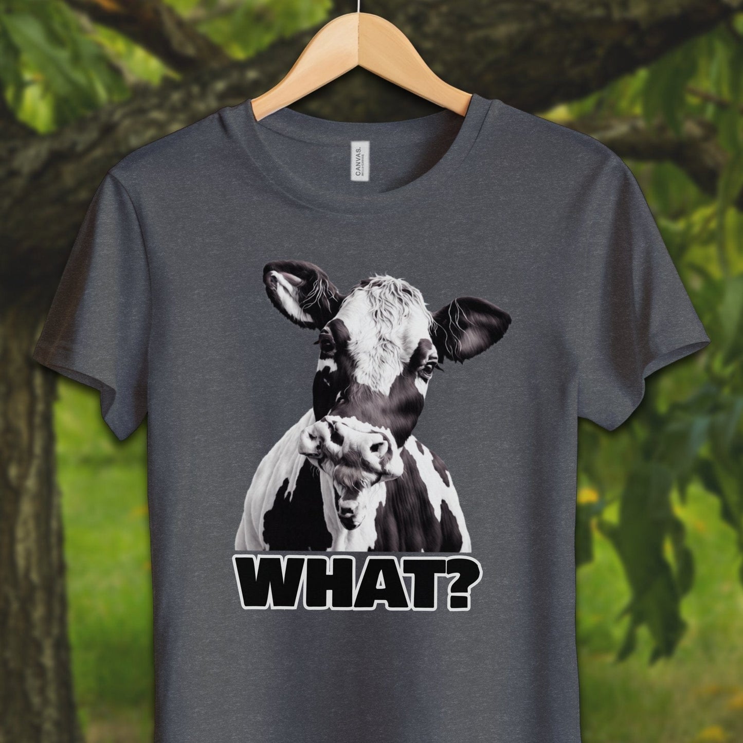 Youth Shirts T-Shirt Youth / S / Dark Grey Heather Cow - Youth Shirt