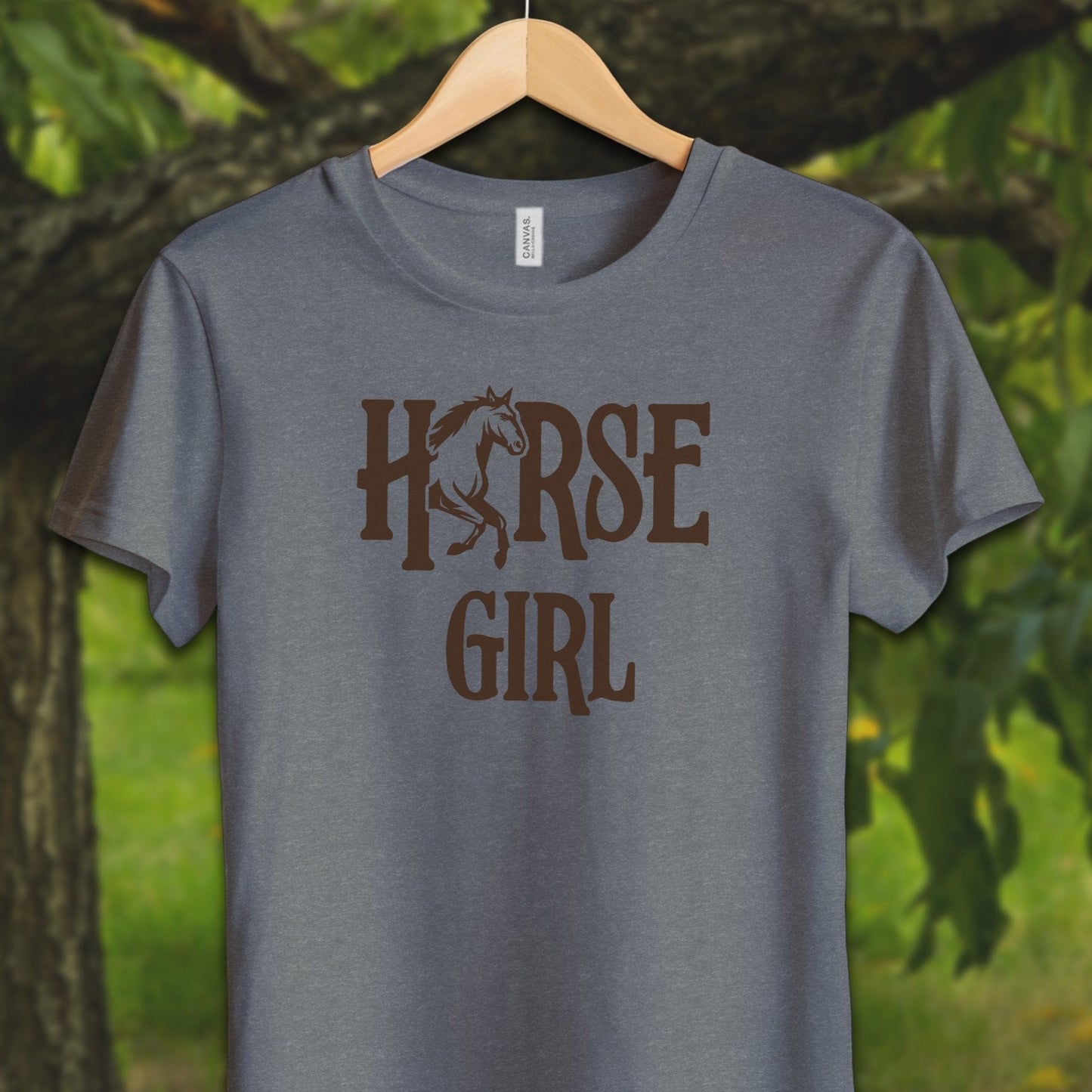 Youth Shirts T-Shirt Youth / S / Deep Heather Horse Girl - Youth Shirt