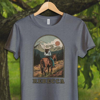 Youth Shirts T-Shirt Youth / S / Deep Heather Personalized Horseback Adventure - Youth Shirt