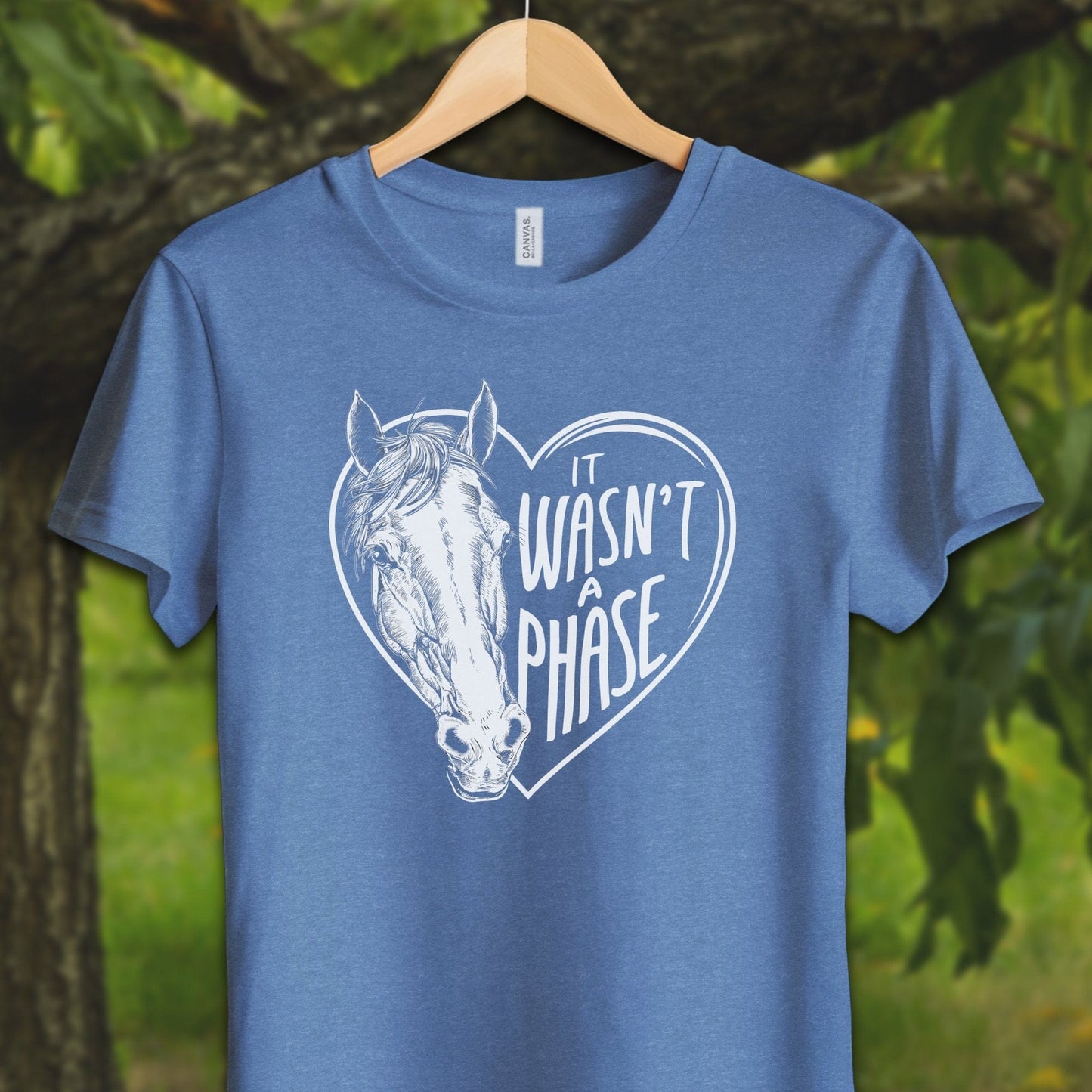 Youth Shirts T-Shirt Youth / S / Heather Columbia Blue It Wasn't a Phase - Youth Shirt