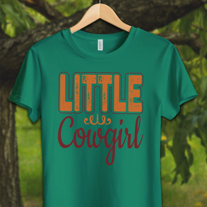 Youth Shirts T-Shirt Youth / S / Kelly Little Cowgirl - Youth Shirt