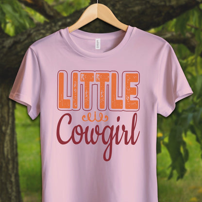 Youth Shirts T-Shirt Youth / S / Pink Little Cowgirl - Youth Shirt