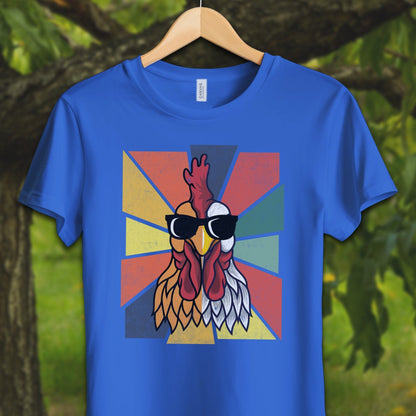 Youth Shirts T-Shirt Youth / S / True Royal Cool Rooster - Youth Shirt