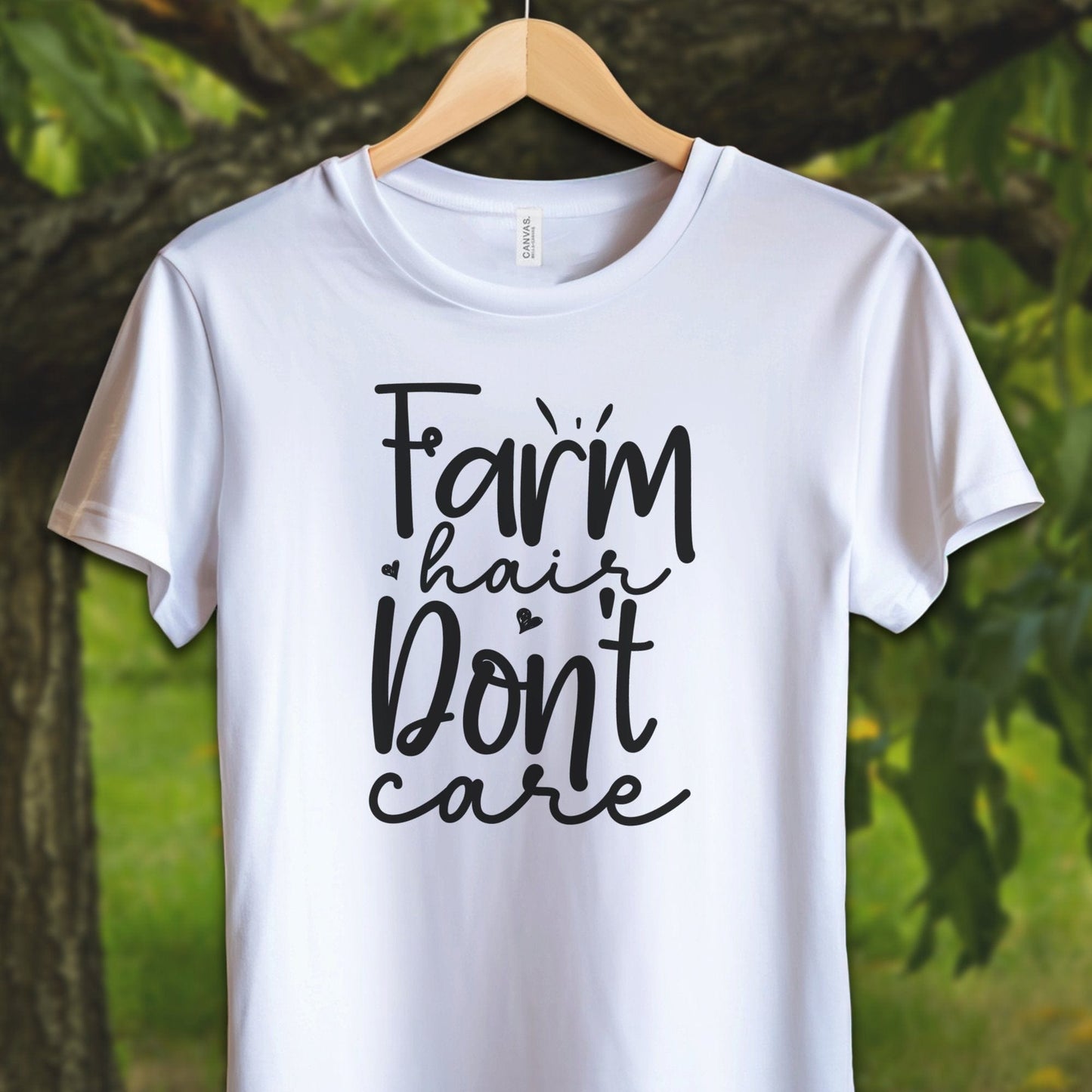 Youth Shirts T-Shirt Youth / S / White Farm Hair Don't Care - Youth Shirt