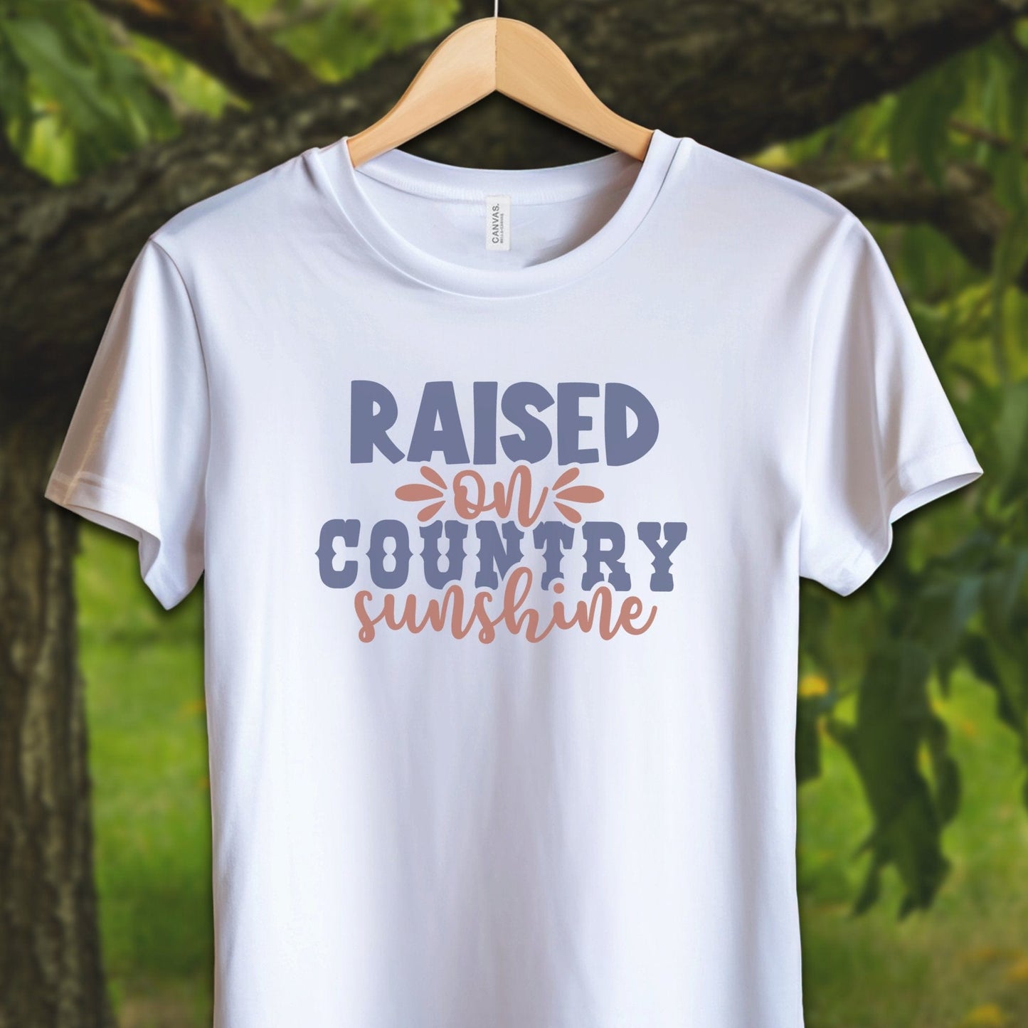 Youth Shirts T-Shirt Youth / S / White Raised on Country Sunshine - Youth Shirt