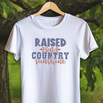 Youth Shirts T-Shirt Youth / S / White Raised on Country Sunshine - Youth Shirt