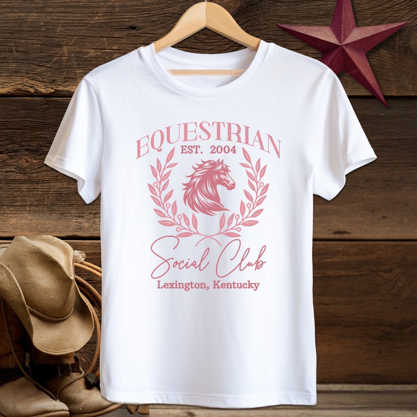 Youth Shirts T-Shirt Youth / White / S Equestrian Social Club - Youth Shirt